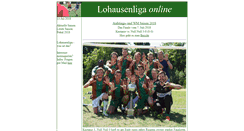 Desktop Screenshot of lohausenliga.de